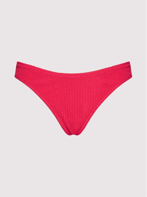 Seafolly Dół od bikini Sea Dive 40305 861 Czerwony Modivo pl