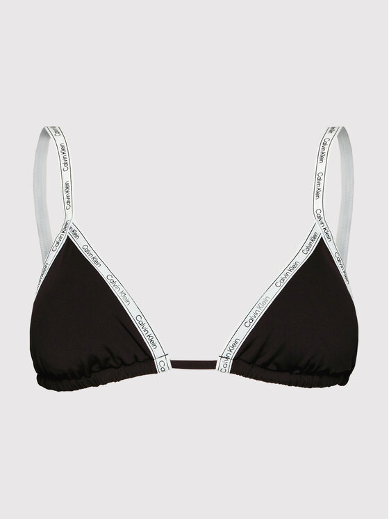 Calvin Klein Swimwear Bikini Oberteil Logo Tape Kw Kw Schwarz
