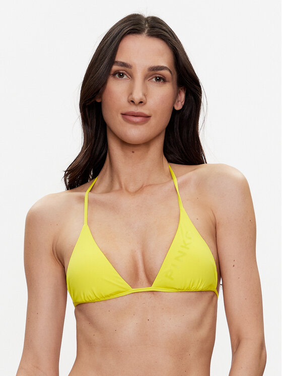 Pinko Góra od bikini Bagnanti 101038 A0S4 Żółty Modivo pl