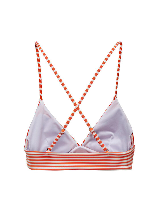 Only Bikini Oberteil Orange Modivo At