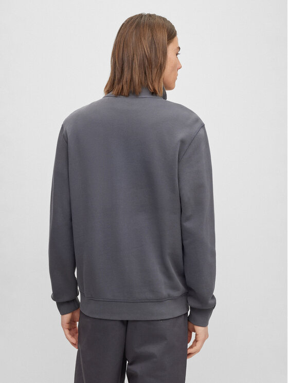 Boss Sweatshirt Zestart 50468428 Grau Relaxed Fit Modivo De