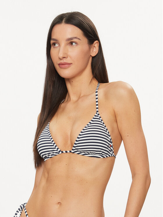 Tommy Hilfiger Haut De Bikini Uw Uw Bleu Marine Modivo Fr