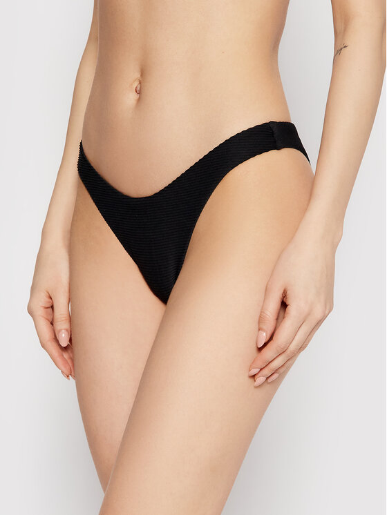 Seafolly Dół od bikini Essentials 40305 640 Czarny Modivo pl