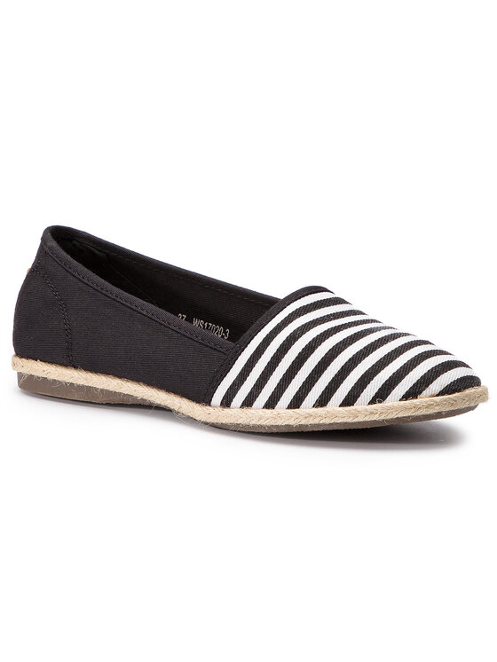 Jenny Fairy Espadryle WS17020 3 Czarny Modivo Pl