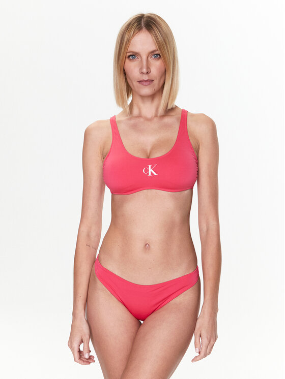 Calvin Klein Swimwear Bikini Oberteil Kw Kw Rosa Modivo De