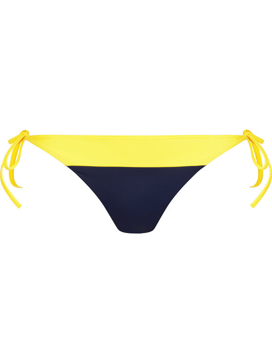 Tommy Hilfiger D Od Bikini Cheeky String Side Uw Uw Granatowy