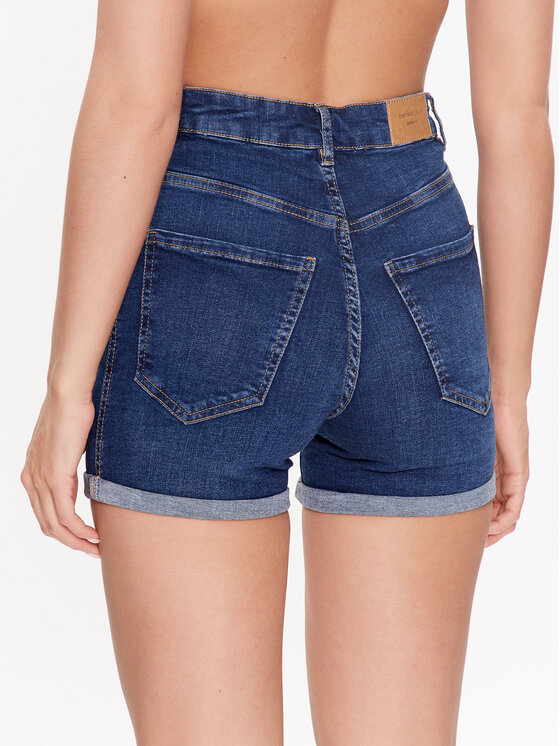 Gina Tricot Szorty Jeansowe Molly Denim Shorts 88291 Niebieski Regular