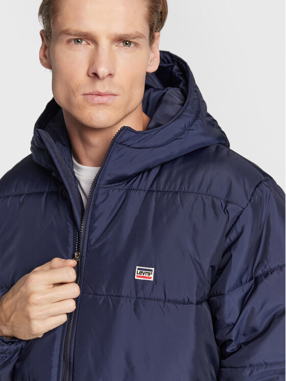 Levi S Daunenjacke Telegraph A Dunkelblau Regular Fit Modivo At