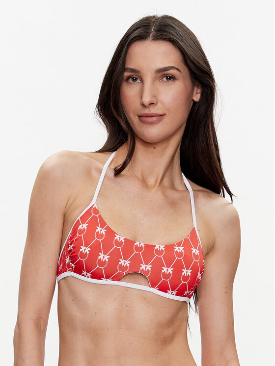 Pinko Góra od bikini Danae 101046 A0S6 Czerwony Modivo pl