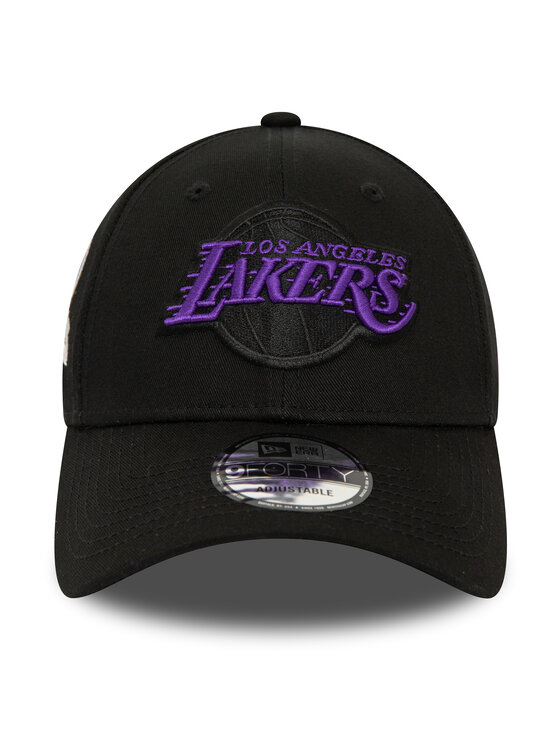 New Era Cepure Ar Nagu Side Patch Lakers Melns Modivo Lv