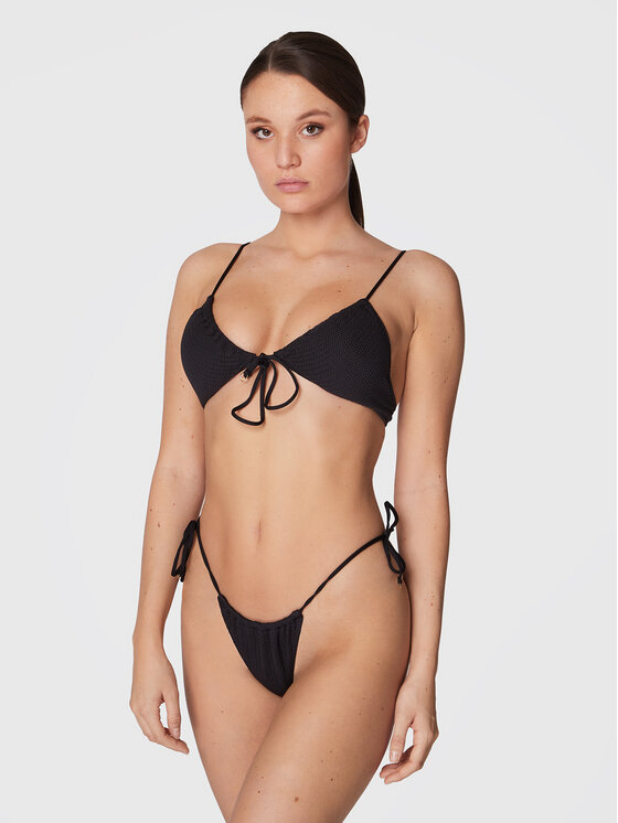 Seafolly Góra od bikini Sea Dive 31393 861 Czarny Modivo pl