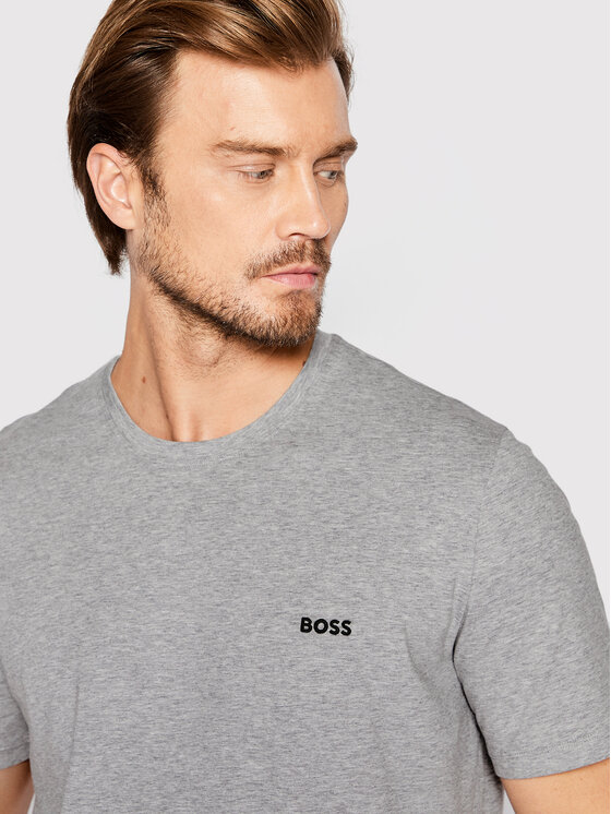 Boss Тишърт Mix Match 50469550 Сив Regular Fit Modivo bg