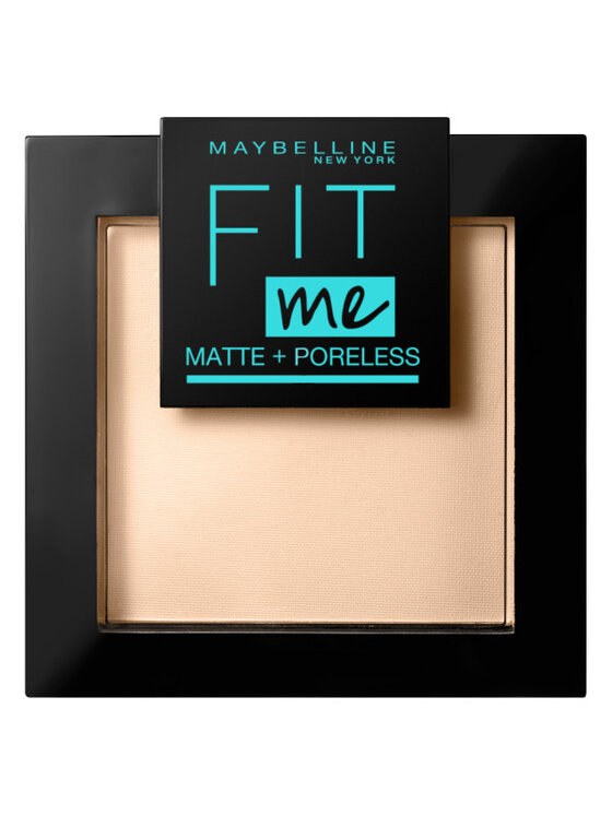 Maybelline Fit Me Matte Poreless Pressed Powder Puder Natural Beige