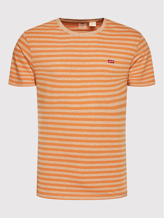 Levi S T Shirt Orange Regular Fit Modivo De