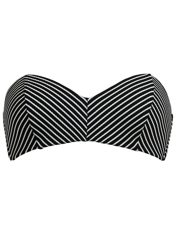 Seafolly G Ra Od Bikini Go Overboard Bandeau Czarny Modivo Pl