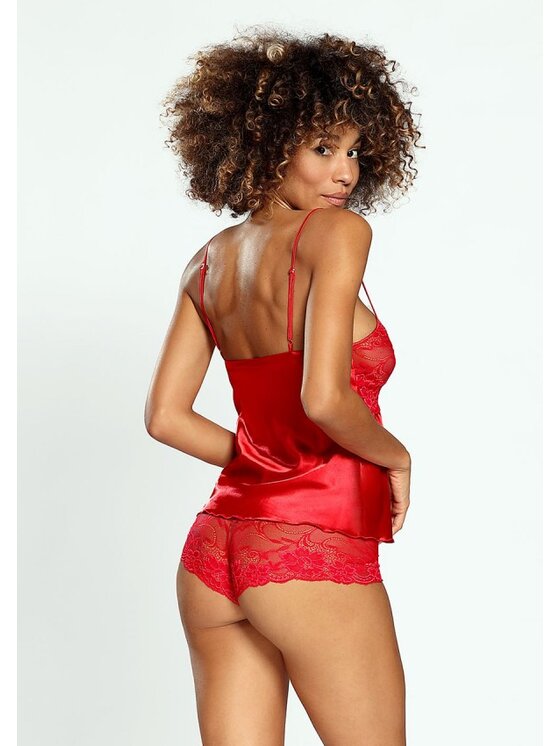 Dkaren Lingerie Komplet Bielizny Aga Czerwony Close Fit Modivo Pl