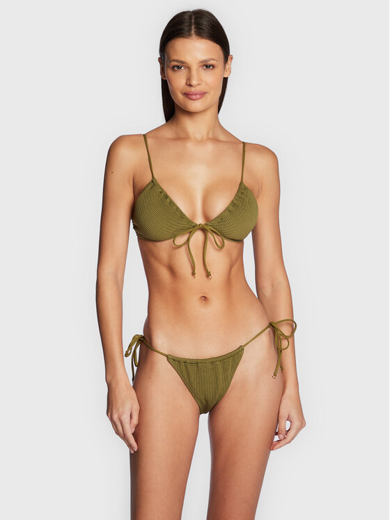 Seafolly D Od Bikini Seadive Zielony Modivo Pl