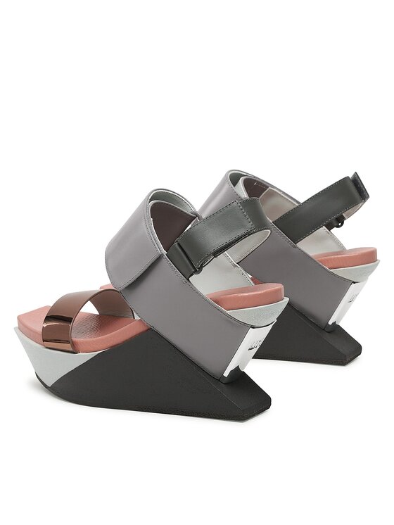 United Nude Sandalen Delta Wedge Sandal Grau Modivo At