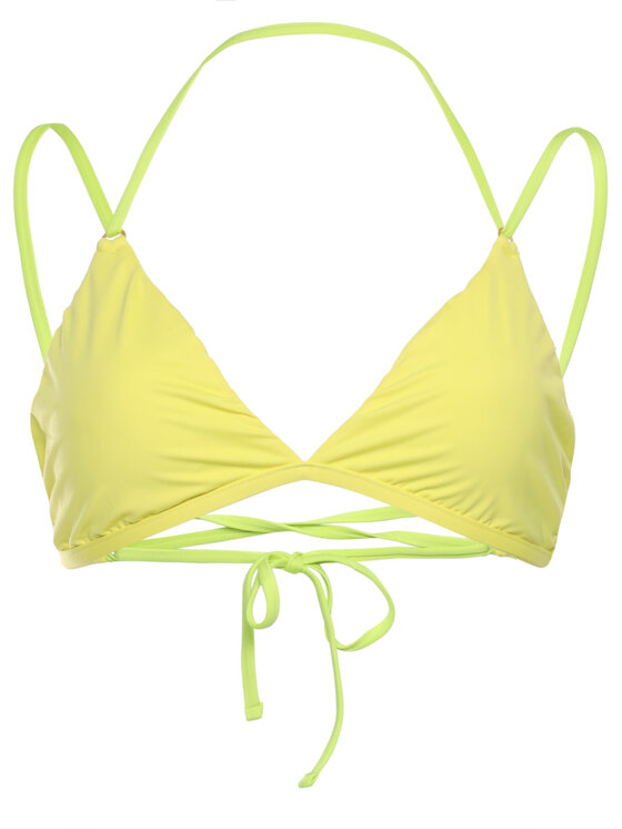 Polo Ralph Lauren Góra od bikini RL JF E Żółty Modivo pl