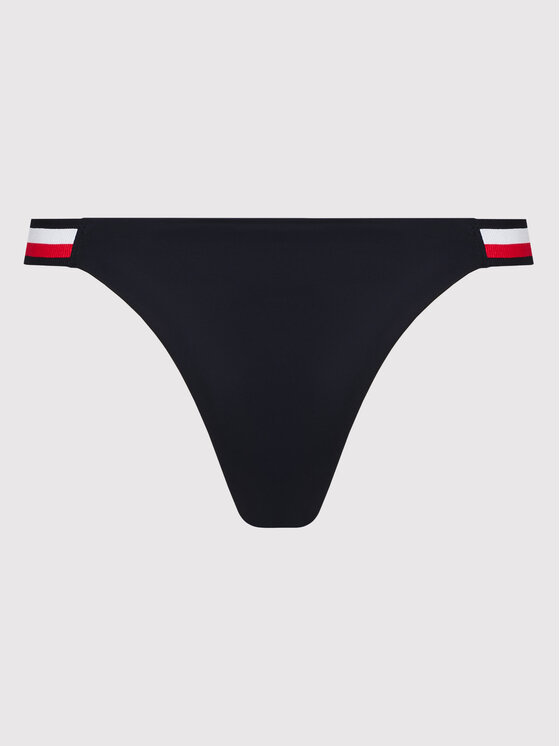 Tommy Hilfiger Dół od bikini Cheeky UW0UW02697 Granatowy Modivo pl