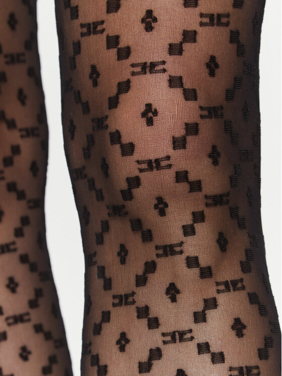 Elisabetta Franchi Damenstrumpfhose Cz D E V Schwarz Modivo At