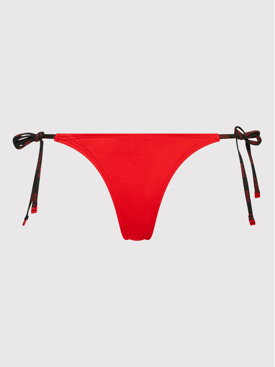 Hugo Dół od bikini Side Tie Pure 50470222 Czerwony Modivo pl