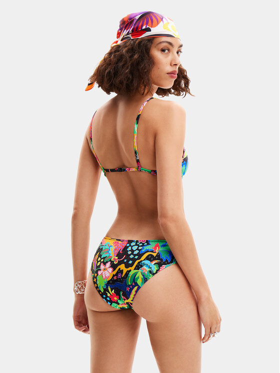 Desigual Spodnji Del Bikini Jungle Swmk Pisana Modivo Si
