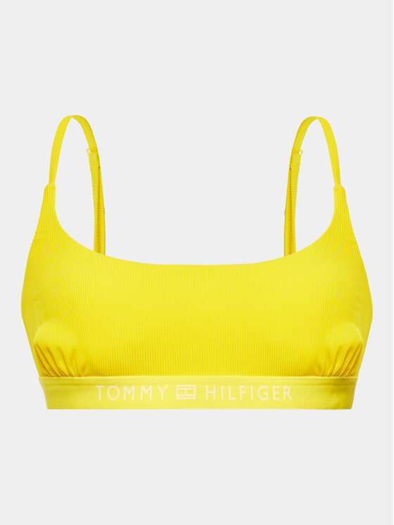 Tommy Hilfiger Bikini Oberteil UW0UW04533 Gelb Modivo At