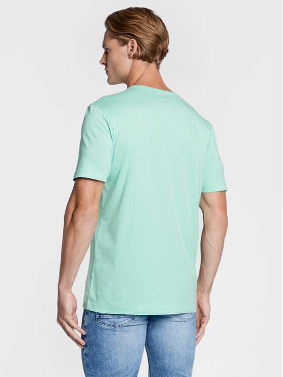 Boss T Shirt Curved Vert Regular Fit Modivo Fr