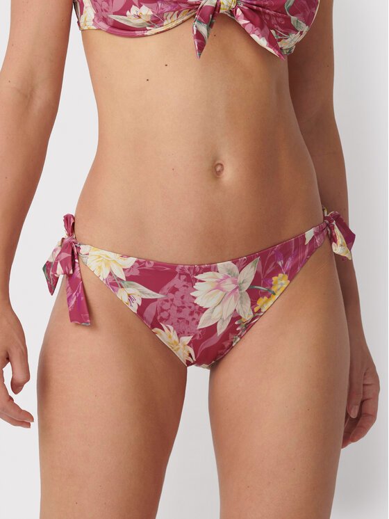 Triumph Dół od bikini Botanical Leaf 10207924 Różowy Modivo pl