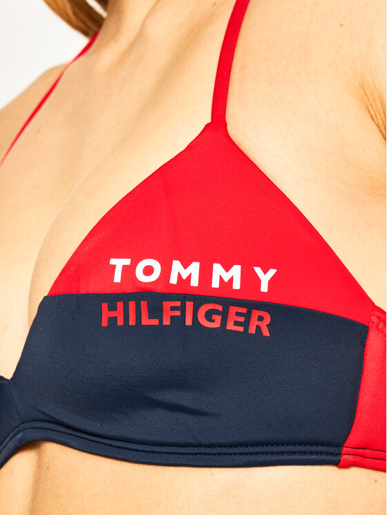 Tommy Hilfiger G Ra Od Bikini Fixed Triangle Rp Uw Uw Kolorowy