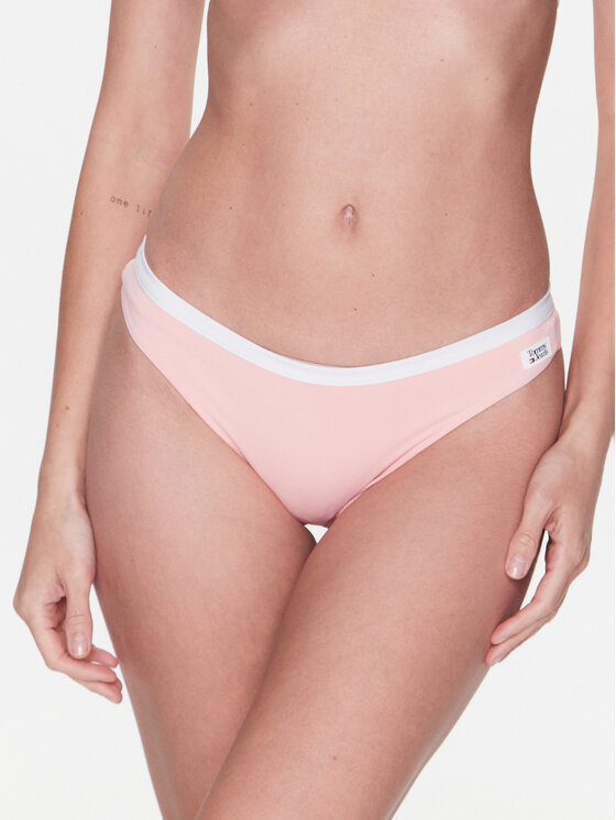 Tommy Jeans Bikini Pezzo Sotto Essential UW0UW04413 Rosa Modivo It