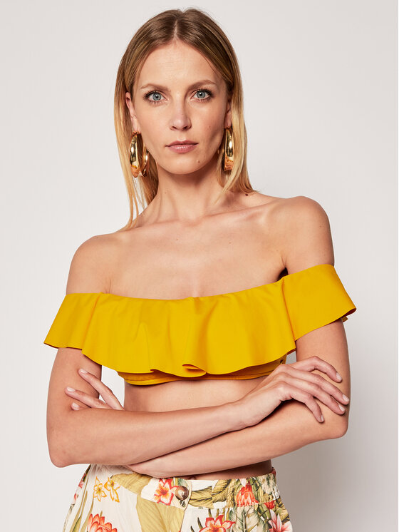 Banana Moon Góra od bikini Tolvo Colorsun 17D33 Żółty Modivo pl