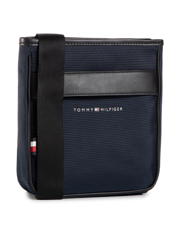 Tommy Hilfiger Sacoche Elevated Nylon Mini Crossover Am Am Bleu