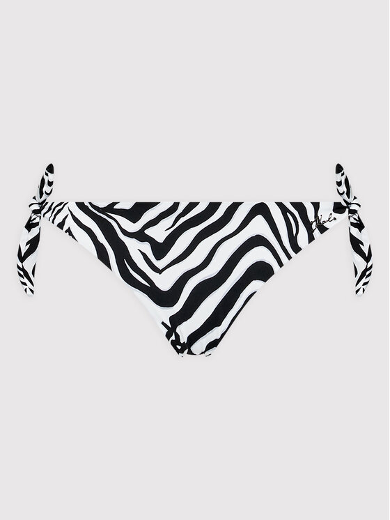 Karl Lagerfeld D Od Bikini Zebra Kl Wbt Czarny Modivo Pl