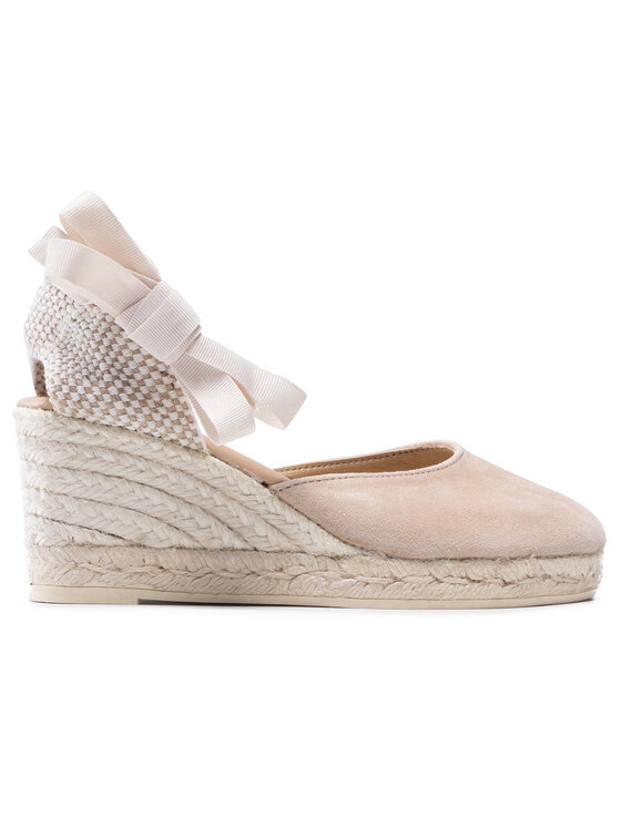 Manebi Espadrilles Low Wedge Valenciana M Wl Beige Modivo De