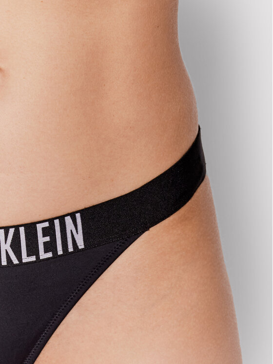 Calvin Klein Swimwear Bikini Unterteil Intense Power KW0KW01727 Schwarz