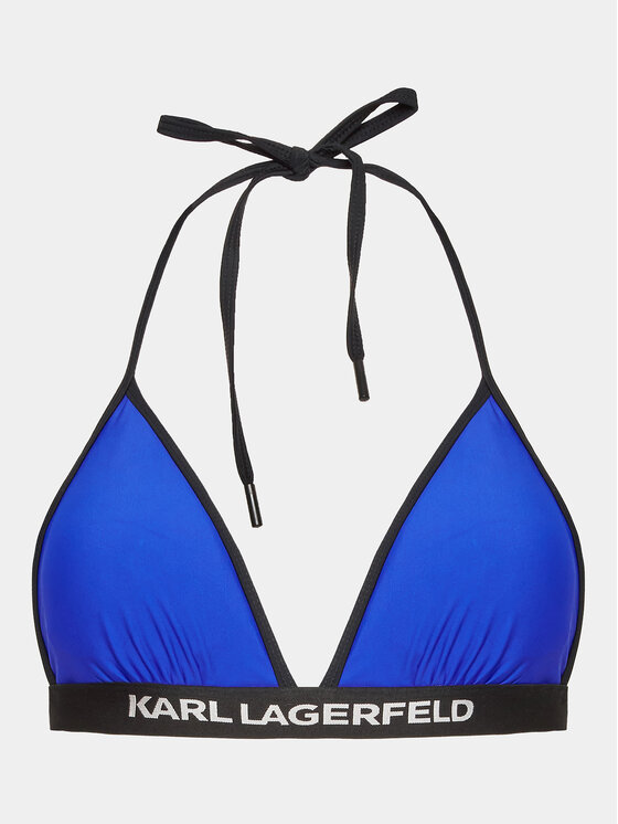 Karl Lagerfeld Bikini Oberteil W Blau Modivo De