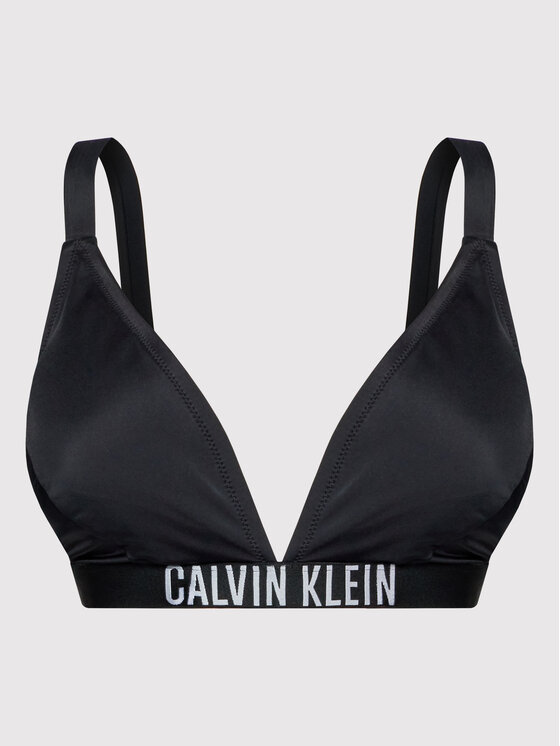 Calvin Klein Swimwear G Ra Od Bikini Triangle Rp Plus Kw Kw Czarny