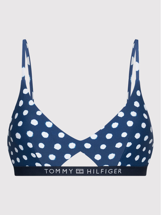 Tommy Hilfiger Bikini Oberteil Uw Uw Dunkelblau Modivo De
