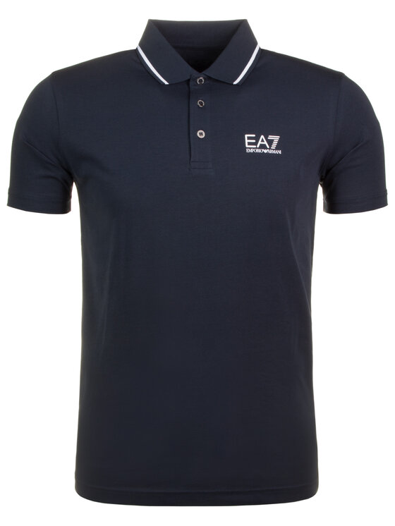 Ea Emporio Armani Polo Gpf Pjm Z Granatowy Regular Fit Modivo Pl