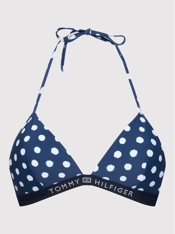 Tommy Hilfiger Bikini Oberteil Triangle Uw Uw Dunkelblau Modivo De