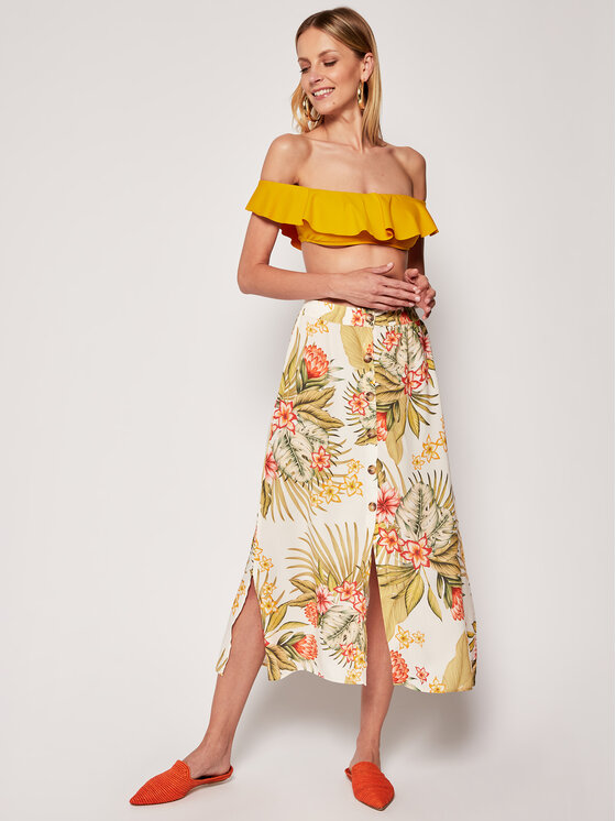 Banana Moon Haut De Bikini Tolvo Colorsun D Jaune Modivo Fr