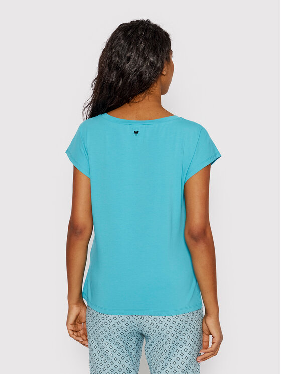 Weekend Max Mara T Shirt Multie Blau Regular Fit Modivo De