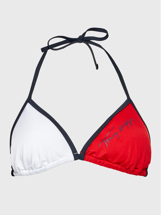 Tommy Hilfiger Bikini Oberteil Triangle UW0UW03354 Bunt Modivo At