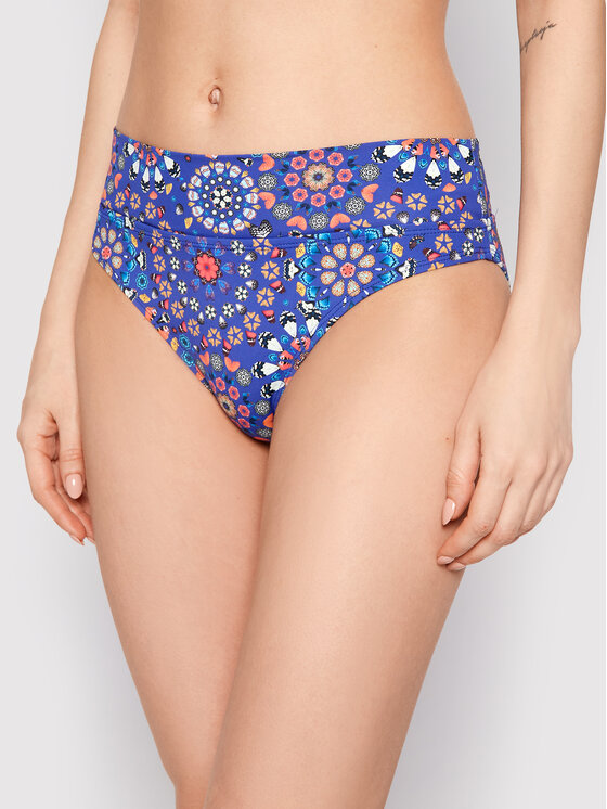 Desigual Bas De Bikini Bahamas B 21SWMK29 Bleu Modivo Fr