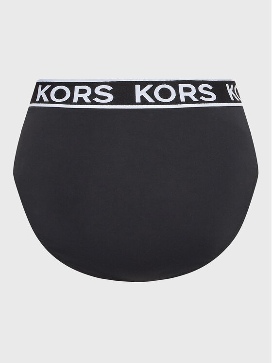 MICHAEL Michael Kors Bikini Unterteil Logo MM2M512 Schwarz Modivo De