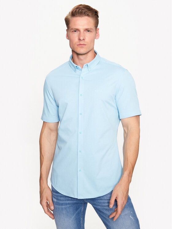 Boss Hemd Blau Regular Fit Modivo At