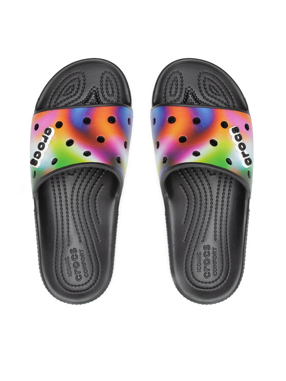 Crocs Klapki Classic Crocs Solarized Slide Kolorowy Modivo Pl