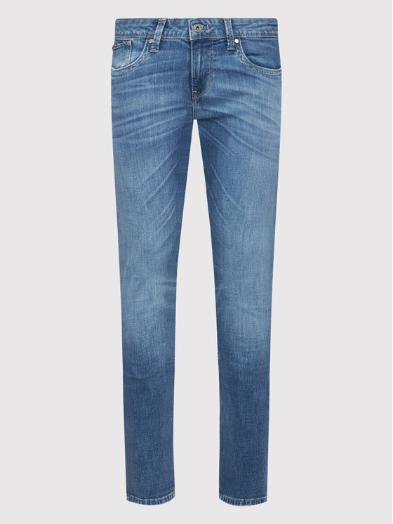 Pepe Jeans Jeansy Hatch PM206322 Niebieski Slim Fit Modivo Pl